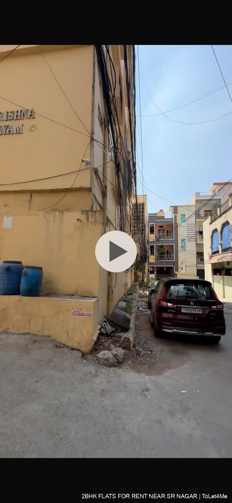 2BHK FLATS FOR RENT NEAR SR NAGAR